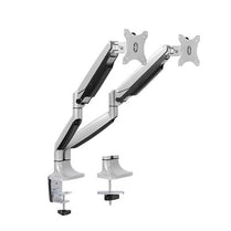 Brateck Dual Monitor Aluminum Interactive Counterbalance Monitor Arm Fit Most 13'' - 32'' Monitors Up to 9kg per screen VESA 75x75/100x100 - Deltone Solutions