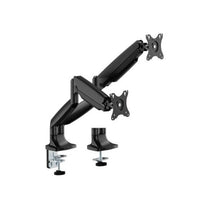Brateck LDT82 - C024 - BK DUAL SCREEN HEAVY - DUTY GAS SPRING MONITOR ARM For most 17'~35' Monitors, Matte Black(LS) - Deltone Solutions