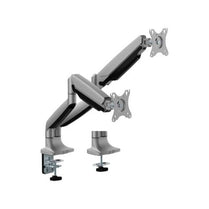Brateck LDT82 - C024 DUAL SCREEN HEAVY - DUTY GAS SPRING MONITOR ARM For most 17'~35' Monitors, Matte Silver (LS) - Deltone Solutions