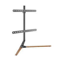 Brateck Modern Linear Tabletop TV Stand For 49' - 70' TVs - Matte Black & Walnut(LS) - Deltone Solutions