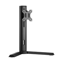 Brateck Single Free Standing Screen Classic Pro Gaming Monitor Stand Fit Most 17' - 32' Monitor Up to 8kg/Screen - Black Color VESA 75x75/100x100 (LS) - Deltone Solutions