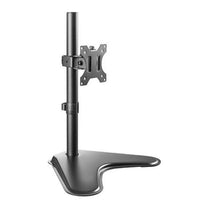 Brateck Single Free Standing Screen Economical double Joint Articulating Stell Monitor Stand Fit Most 13' - 32' Monitor Up to 8 kg VESA 75x75/100x100 - Deltone Solutions