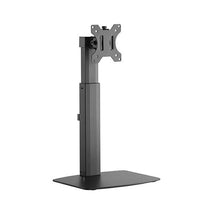 Brateck Single Free Standing Screen Pneumatic Vertical Lift Monitor Stand Fit Most 17' - 32' Flat and Curved Monitors Up to 7 kg VESA 75x75/100x100 - Deltone Solutions