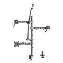 Brateck Single - Monitor All - in - One Studio Setup Desktop Mount Fix 17' - 32' Up to 9kg(LS) - Deltone Solutions