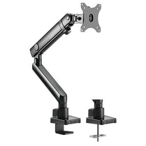 Brateck Single Monitor Aluminium Slim Mechanical Spring Monitor Arm Fit Most 17' - 32' Monitor Up to 8kg per screen VESA 75x75/100x100 (LS) - Deltone Solutions