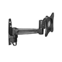Brateck Single Monitor Wall Mount tilting & Swivel Wall Bracket Mount VESA 75mm/100mm For most 13'' - 27' LED, LCD flat panel TVs; up to 15kg - Deltone Solutions