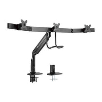 Brateck Triple Monitors Select Gas Spring Aluminum Monitor Armt Fit Most Screen Size 17' - 32' up to 6.5kg VESA 75x75/100x100 (LS) - Deltone Solutions