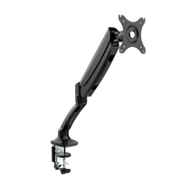 Executive Single Gas Spring Monitor Arm - Deltone Solutions
