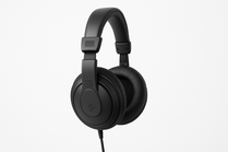 Moki Tommy Headphones Black Side Profile View
