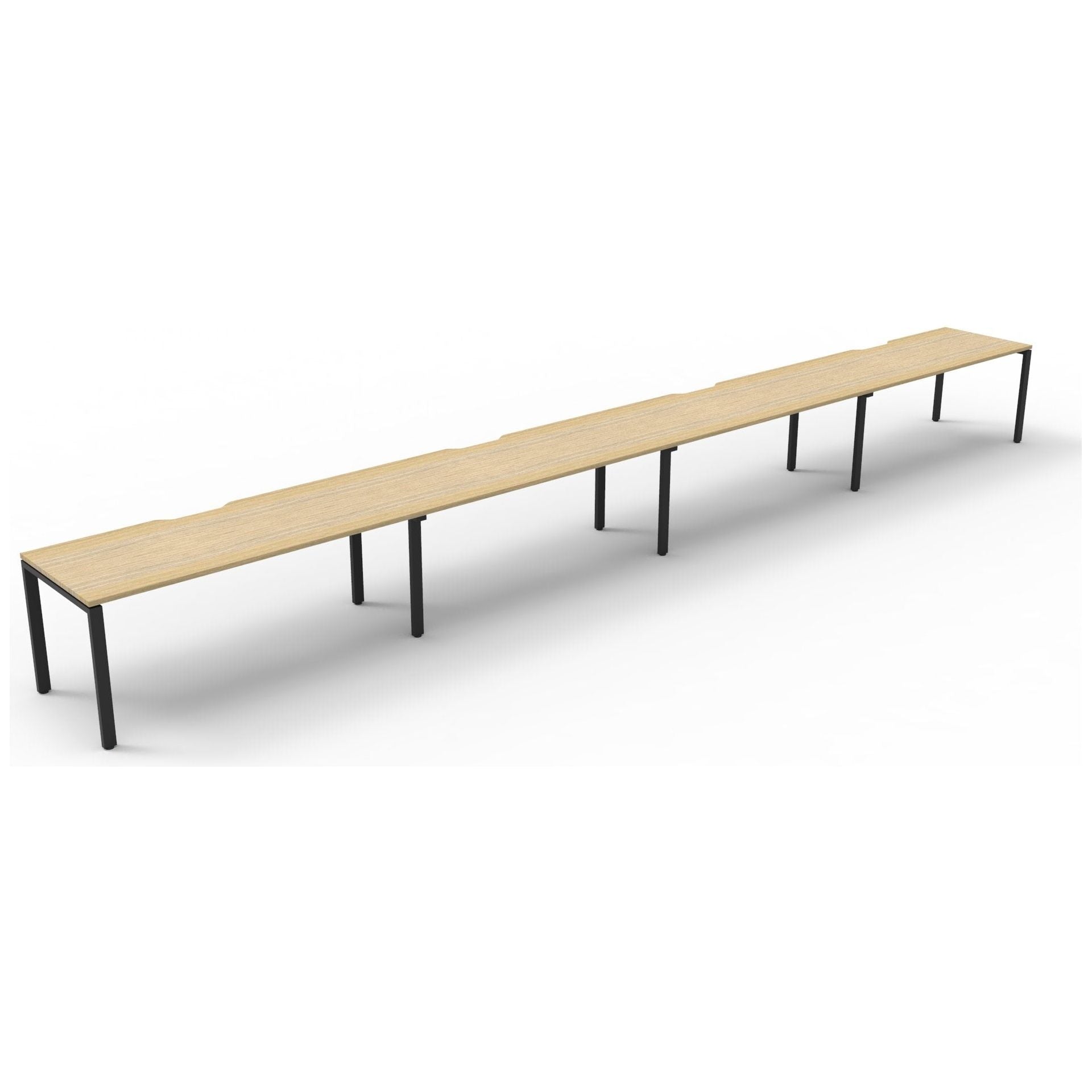 One Leg Computer Desk Infinity Single Sided Workstation | Profile Leg Office Desk – Deltone ...