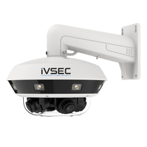 IVSEC DOME IP CAMERAS 32MP USING 4 - DIRECTIONAL 8MP MULTISENSOR 25FPS IP66 IR - Deltone Solutions