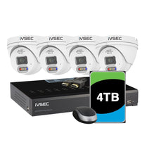 IVSEC KIT 4 X NC323ADX 8MP IP CAM WITH ADV DET NR308XD - 4TB 8 x PoE NVR 4K IVS - Deltone Solutions