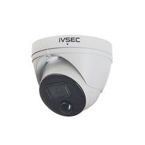 IVSEC TURRET IP CAMERA 5MP 2.8MM FIXED LENS 20FPS POE IP66 30M IR PIR MIC WDR - Deltone Solutions