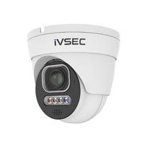 IVSEC TURRET IP CAMERA 8MP 2.8MM - 12MM MOTORISED LENS 25FPS POE IP66 ADV DET - Deltone Solutions