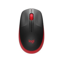 Logitech M190 Full - Size Wireless Mouse - RED - Deltone Solutions
