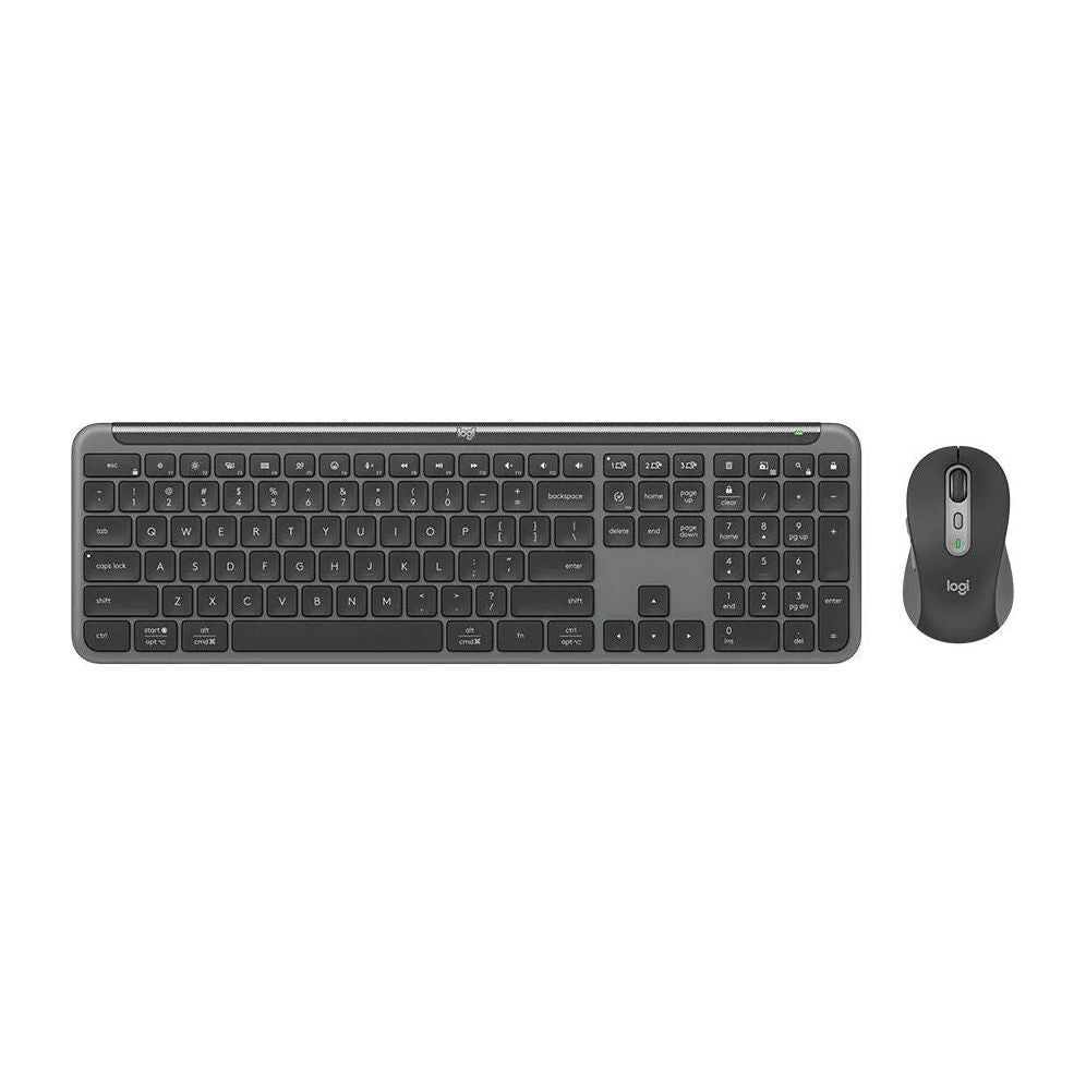 Graphite Keyboard Logitech Signature Slim Combo MK950 – Graphite Wireless Keyboard ...