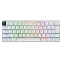 (LS) Logitech PRO X 60 LIGHTSPEED Wireless Gaming Keyboard - White 2.4GHz LIGHTSPEED Bluetooth®, or USB wired connection 2 - Year Warranty - Deltone Solutions