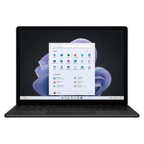 Microsoft Surface Laptop 5 TOUCH 13.5' Intel i7 - 1265U 16GB 256GB SSD Win10 PRO Intel Iris Xe Graphics USB - C WIFI BT 17hr Black 1.6kg 2 YR WTY - Deltone Solutions