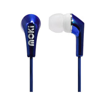Moki Metallics Earphone Blue - Deltone Solutions