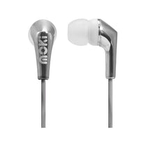 Moki Metallics Earphone Silver - Deltone Solutions