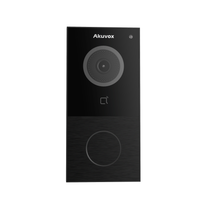 SIP VIDEO DOOR BELL WITH RELAY & WIFI BLACK - Deltone Solutions