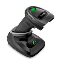 Zebra DS2278 1D/2D Handheld Cordless Black Scanner Kit, Shielded USB Cable & Cradle Included - Deltone Solutions