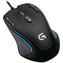 (LS) Logitech G300s Optical Ambidextrous USB Gaming Mouse – 2500DPI 9 Programmable Buttons Onboard Memory 1ms Response Rate On-The-Fly DPI Switching - Deltone Solutions