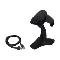 ELEMENT SCANNER KIT P100 2D - SR USB Stand Blk - extremely reliable & affordable, COMS image sensor, 1.5m drop resistance, Scans highly - distorted barcode - Deltone Solutions